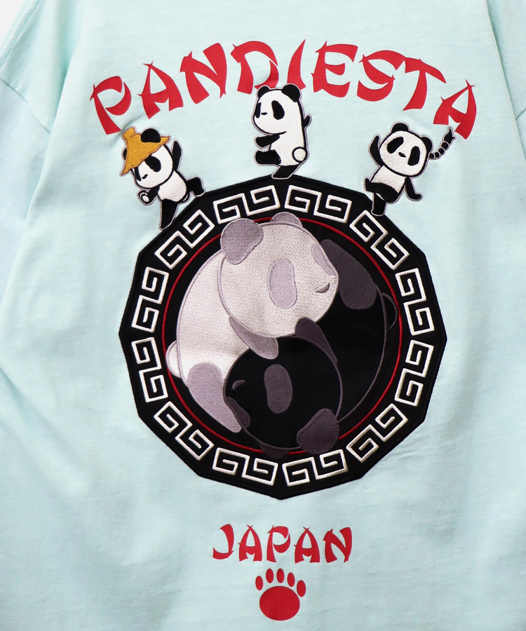 PANDIESTA(パンディエスタ) |SB 熊猫印 太陰太極 パンダフェイクレイヤード ロングスリーブTee(575200 MENS)