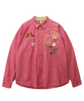 PANDIESTA(パンディエスタ) |SB 熊猫謹製 シーサーぱんだ シャンブレーシャツ(575201 MENS)