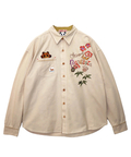 PANDIESTA(パンディエスタ) |SB 熊猫謹製 シーサーぱんだ シャンブレーシャツ(575201 MENS)