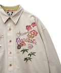 PANDIESTA(パンディエスタ) |SB 熊猫謹製 シーサーぱんだ シャンブレーシャツ(575201 MENS)