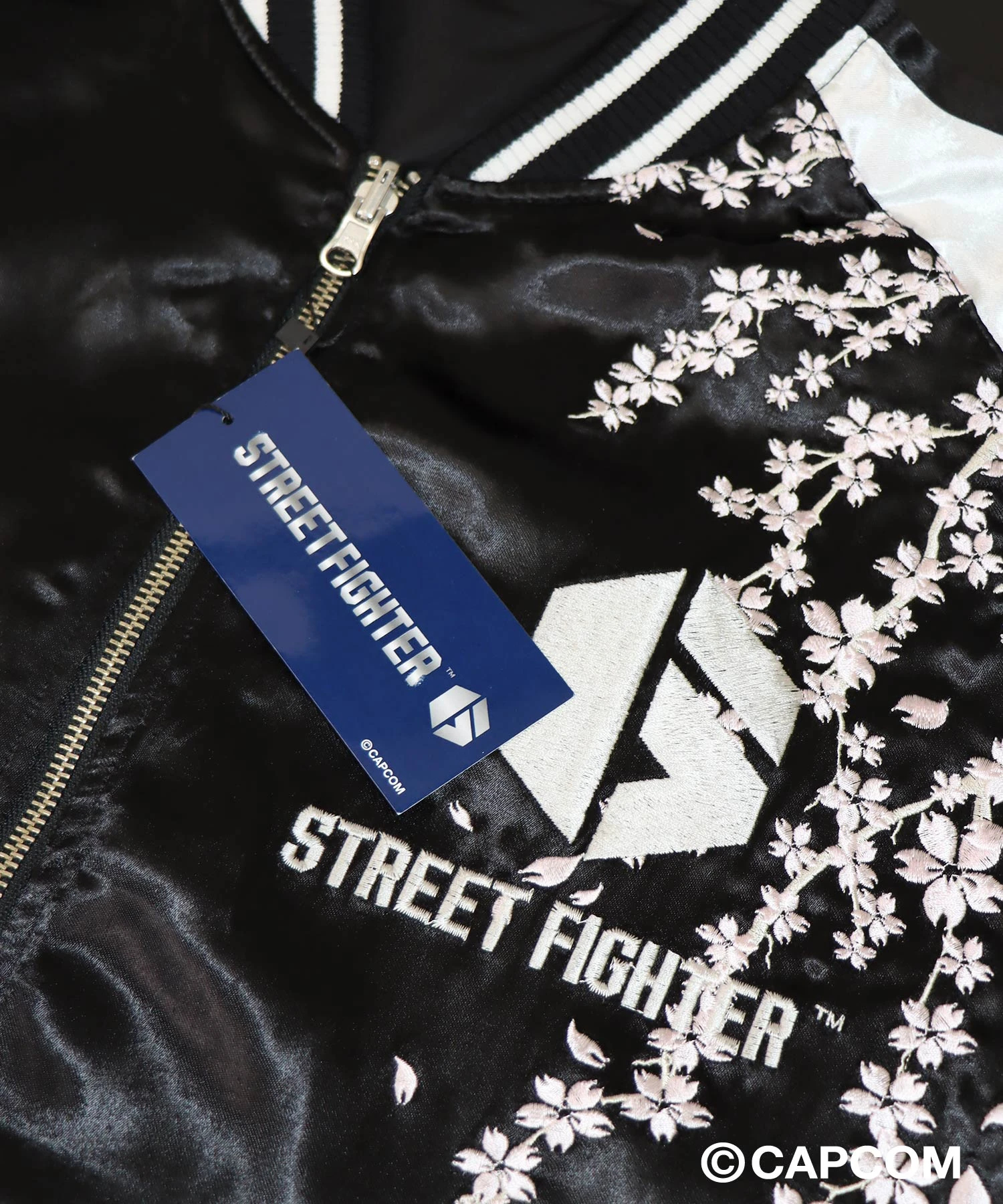 庄*人様 STREET FIGHTER JURI スカジャン Lサイズ STREET FIGHTER JURI