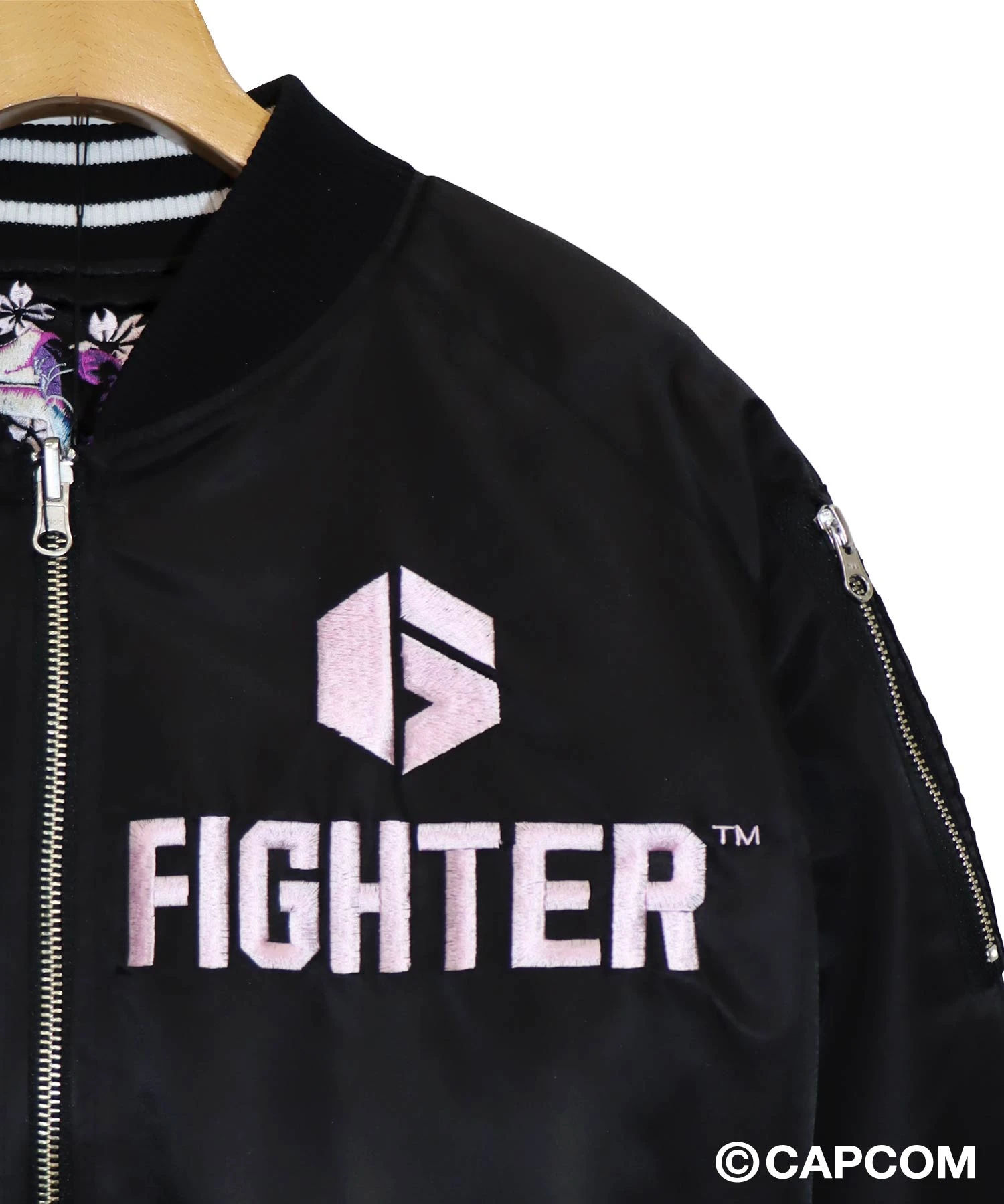 庄*人様 STREET FIGHTER JURI スカジャン Lサイズ STREET FIGHTER JURI