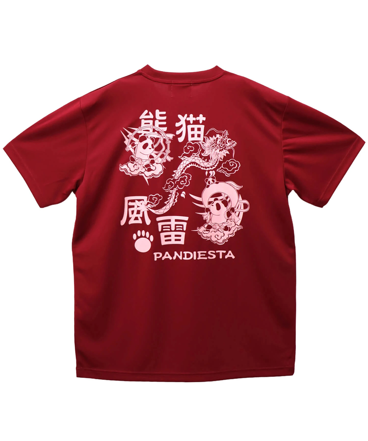 PANDIESTA(パンディエスタ) |SB PANDIESTA 風雷熊猫 ドライメッシュTee(585867 MENS/WOMENS)