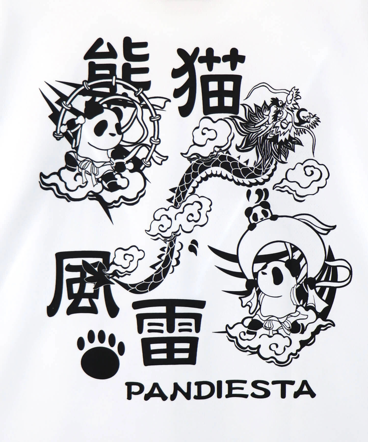 PANDIESTA(パンディエスタ) |SB PANDIESTA 風雷熊猫 ドライメッシュTee(585867 MENS/WOMENS)