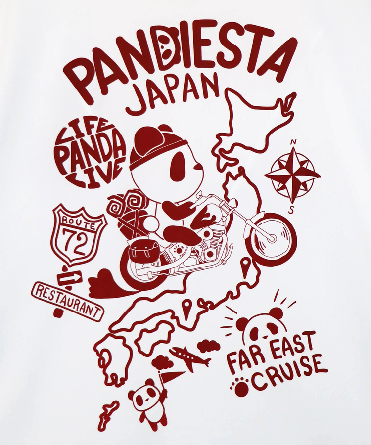 PANDIESTA(パンディエスタ) |SB PANDIESTA 日本縦断 ドライメッシュTee(585868 MENS/WOMENS)