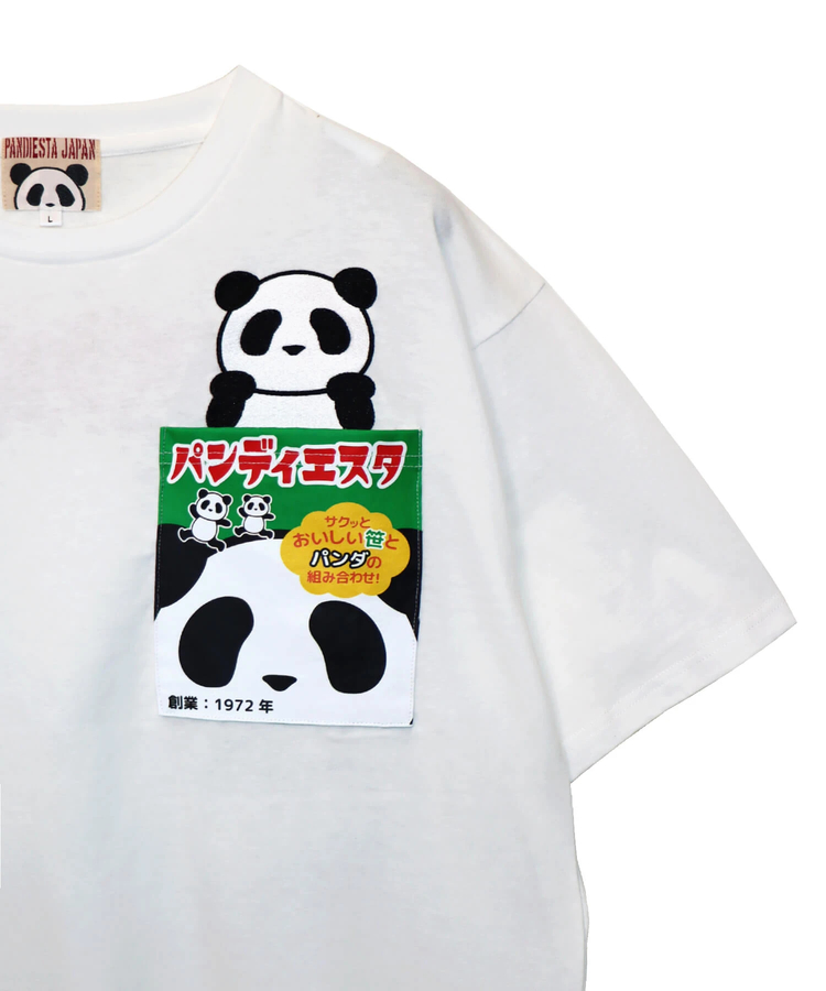 PANDIESTA(パンディエスタ) |SB PANDIESTA ごちそうパンダ ポケットTee(585568 MENS)