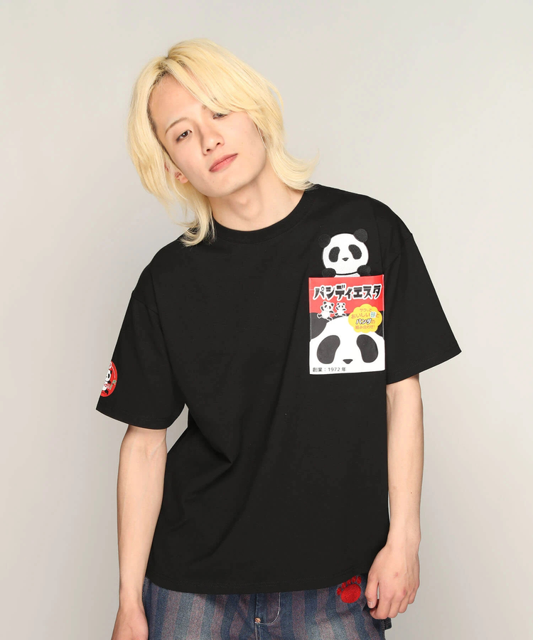 PANDIESTA(パンディエスタ) |SB PANDIESTA ごちそうパンダ ポケットTee(585568 MENS)