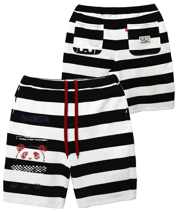 PANDIESTA(パンディエスタ) |SB PANDIESTA ボーダー スウェット ショート パンツ (585962 MENS)