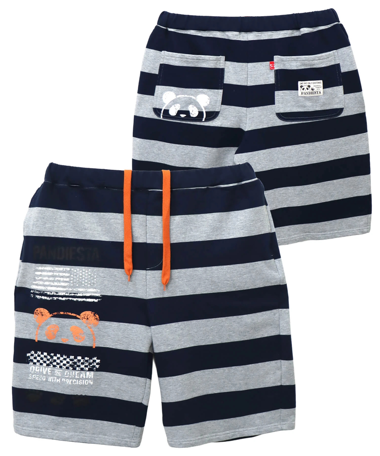 PANDIESTA(パンディエスタ) |SB PANDIESTA ボーダー スウェット ショート パンツ (585962 MENS)