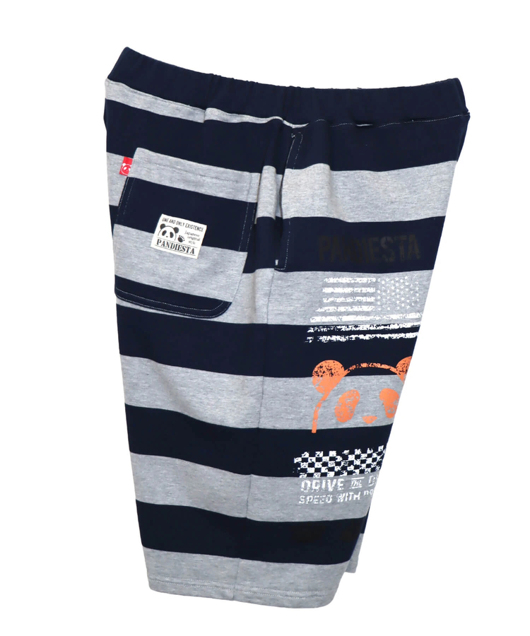 PANDIESTA(パンディエスタ) |SB PANDIESTA ボーダー スウェット ショート パンツ (585962 MENS)