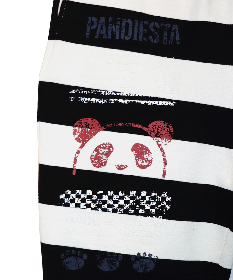 PANDIESTA(パンディエスタ) |SB PANDIESTA ボーダー スウェット ショート パンツ (585962 MENS)