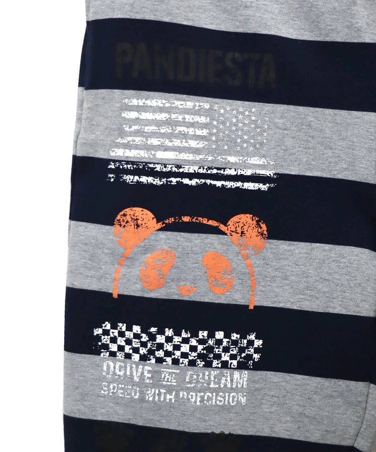 PANDIESTA(パンディエスタ) |SB PANDIESTA ボーダー スウェット ショート パンツ (585962 MENS)