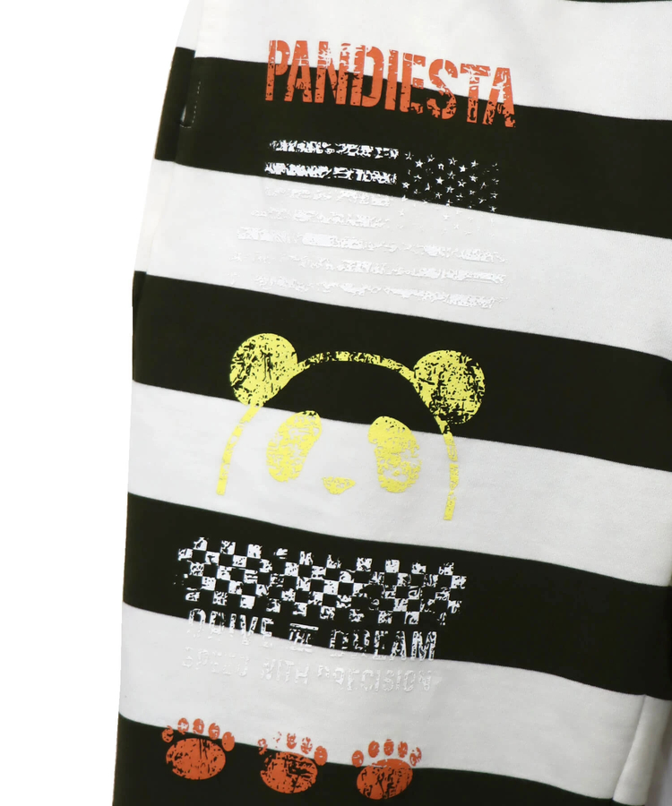 PANDIESTA(パンディエスタ) |SB PANDIESTA ボーダー スウェット ショート パンツ (585962 MENS)
