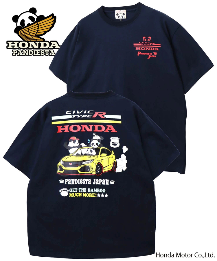PANDIESTA(パンディエスタ) |SB Honda Pandiesta CIVIC TYPE-R S/S パッケージ Tee(585503 MENS)