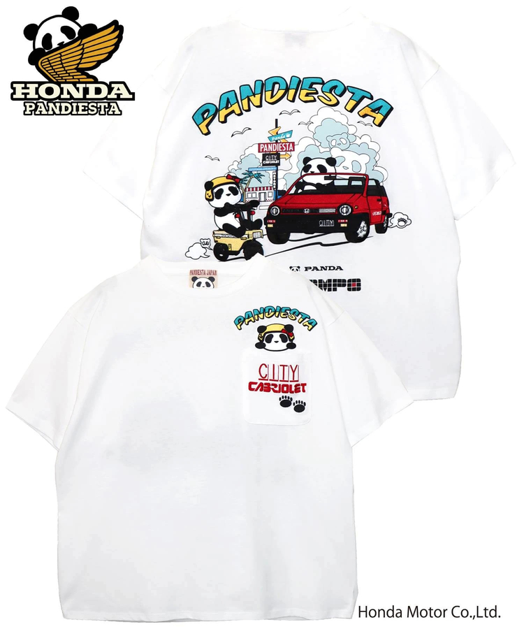 PANDIESTA(パンディエスタ) |SB Honda Pandiesta CITY＆MOTOCOMPO S/S Tee(585504 MENS)