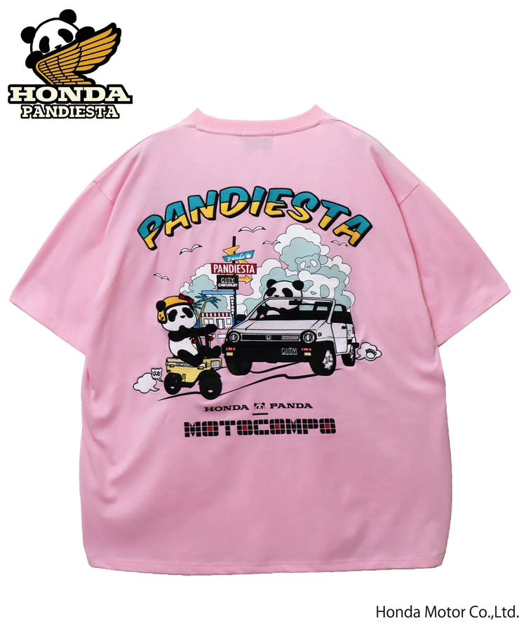 PANDIESTA(パンディエスタ) |SB Honda Pandiesta CITY＆MOTOCOMPO S/S Tee(585504 MENS)