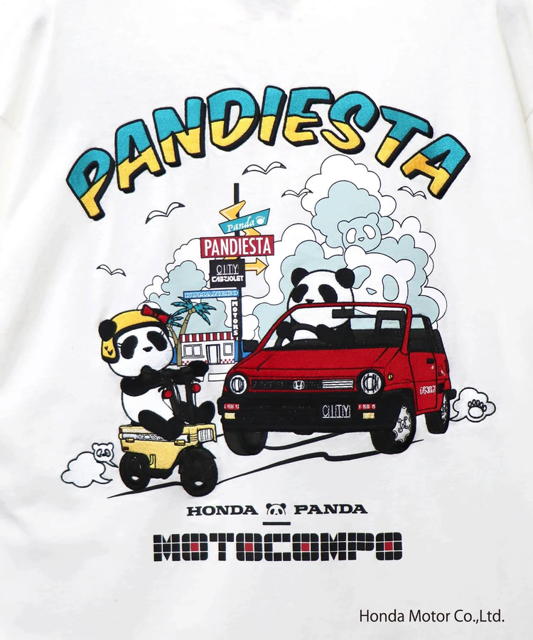 PANDIESTA(パンディエスタ) |SB Honda Pandiesta CITY＆MOTOCOMPO S/S Tee(585504 MENS)