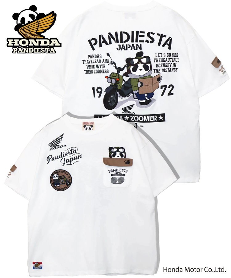 PANDIESTA(パンディエスタ) |SB Honda Pandiesta ZOOMER ミリタリー S/S Tee(585505 MENS)