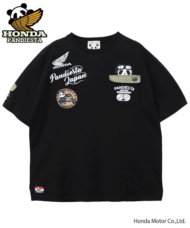 PANDIESTA(パンディエスタ) |SB Honda Pandiesta ZOOMER ミリタリー S/S Tee(585505 MENS)