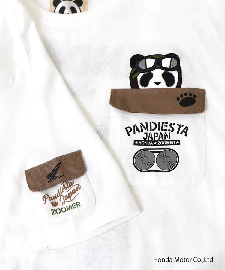 PANDIESTA(パンディエスタ) |SB Honda Pandiesta ZOOMER ミリタリー S/S Tee(585505 MENS)