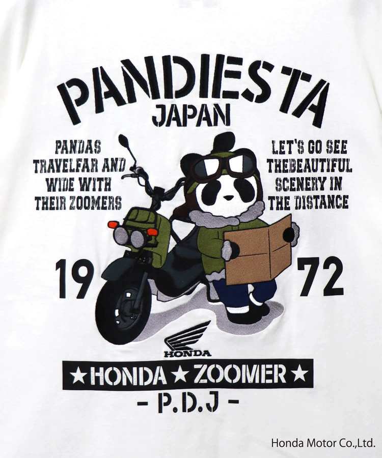 PANDIESTA(パンディエスタ) |SB Honda Pandiesta ZOOMER ミリタリー S/S Tee(585505 MENS)