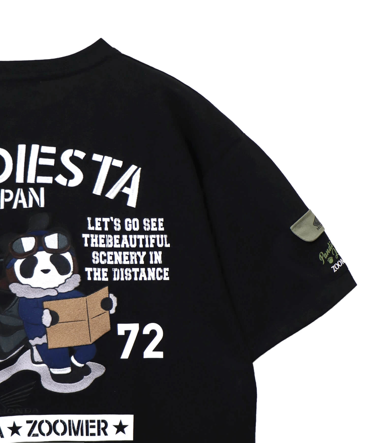 PANDIESTA(パンディエスタ) |SB Honda Pandiesta ZOOMER ミリタリー S/S Tee(585505 MENS)