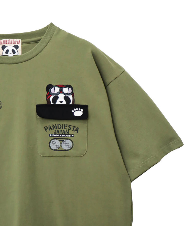 PANDIESTA(パンディエスタ) |SB Honda Pandiesta ZOOMER ミリタリー S/S Tee(585505 MENS)