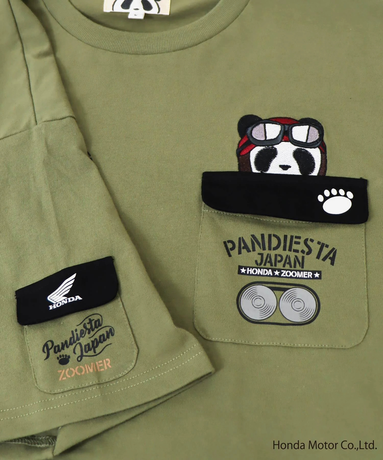 PANDIESTA(パンディエスタ) |SB Honda Pandiesta ZOOMER ミリタリー S/S Tee(585505 MENS)