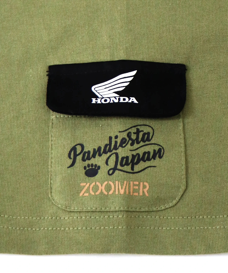 PANDIESTA(パンディエスタ) |SB Honda Pandiesta ZOOMER ミリタリー S/S Tee(585505 MENS)