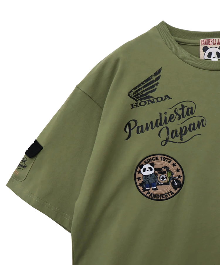 PANDIESTA(パンディエスタ) |SB Honda Pandiesta ZOOMER ミリタリー S/S Tee(585505 MENS)