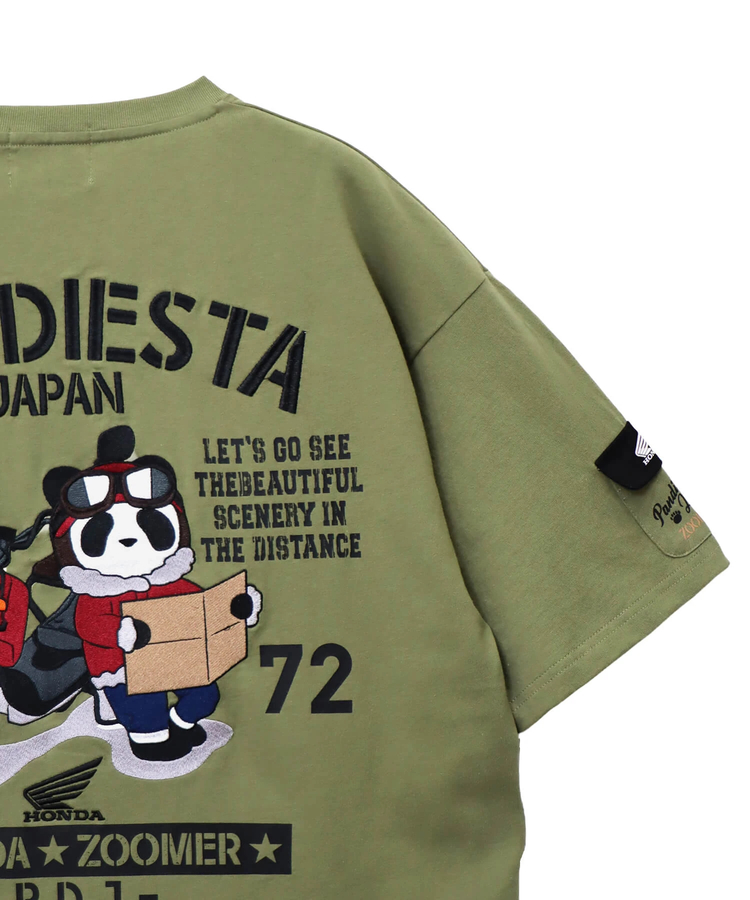 PANDIESTA(パンディエスタ) |SB Honda Pandiesta ZOOMER ミリタリー S/S Tee(585505 MENS)