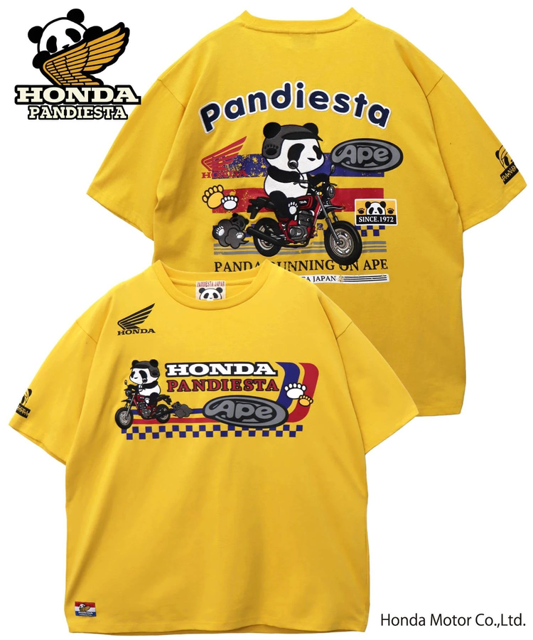 SB Honda Pandiesta APE ライド S/S Tee(585506 MENS