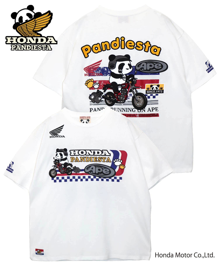 PANDIESTA(パンディエスタ) |SB Honda Pandiesta APE ライド S/S Tee(585506 MENS)