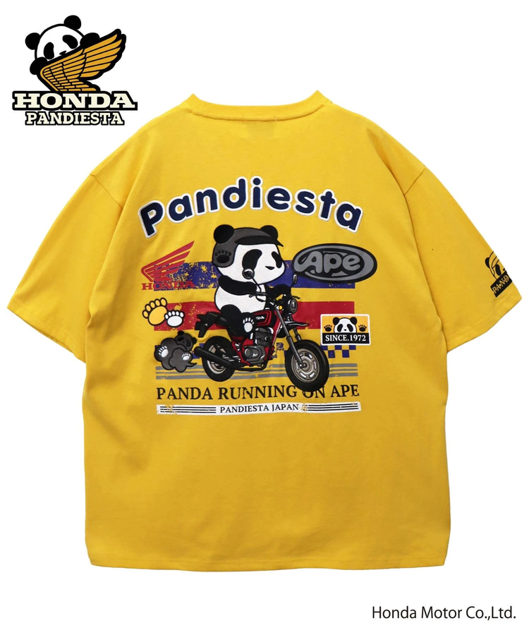 SB Honda Pandiesta APE ライド S/S Tee(585506 MENS