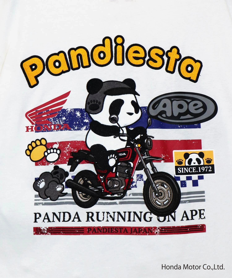 PANDIESTA(パンディエスタ) |SB Honda Pandiesta APE ライド S/S Tee(585506 MENS)