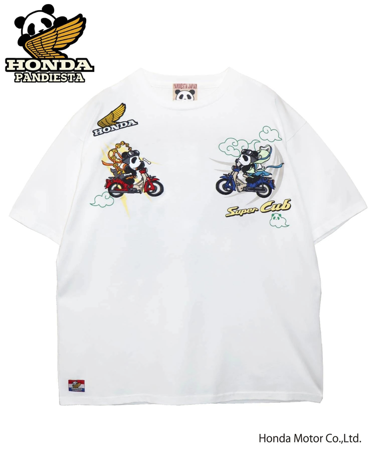 PANDIESTA(パンディエスタ) |SB Honda Pandiesta 風雷神 スーパーカブ S/S Tee(585507 MENS)