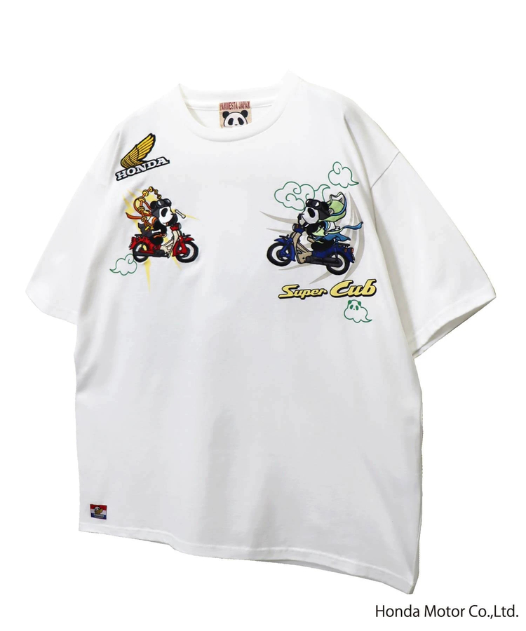 PANDIESTA(パンディエスタ) |SB Honda Pandiesta 風雷神 スーパーカブ S/S Tee(585507 MENS)