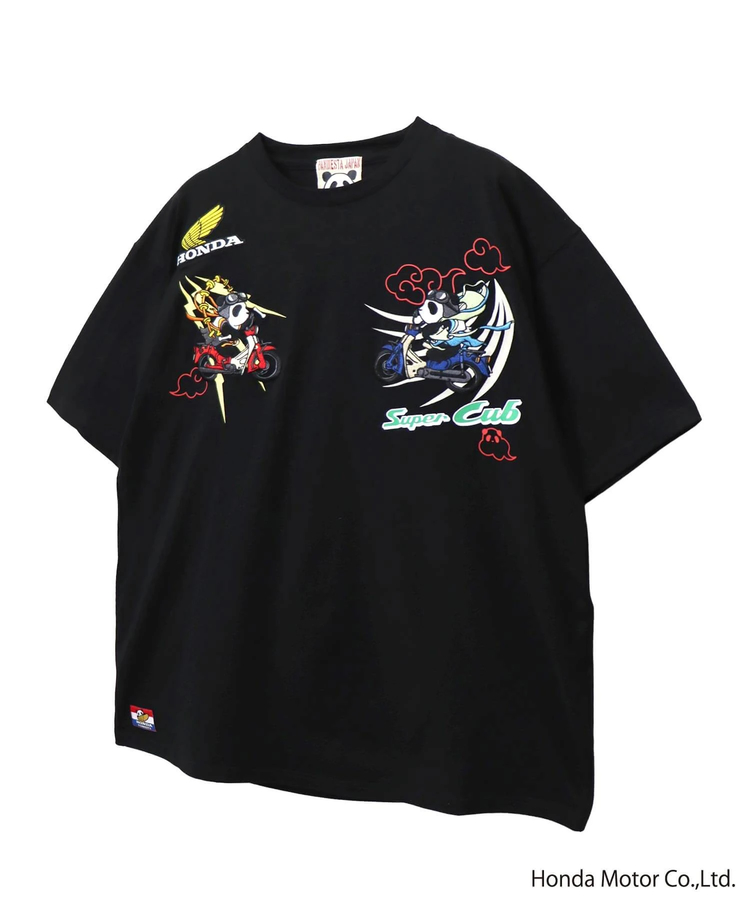 PANDIESTA(パンディエスタ) |SB Honda Pandiesta 風雷神 スーパーカブ S/S Tee(585507 MENS)