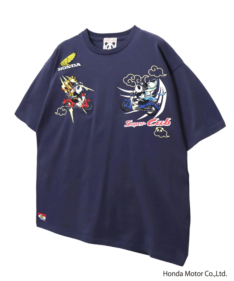 PANDIESTA(パンディエスタ) |SB Honda Pandiesta 風雷神 スーパーカブ S/S Tee(585507 MENS)