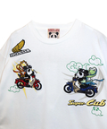 PANDIESTA(パンディエスタ) |SB Honda Pandiesta 風雷神 スーパーカブ S/S Tee(585507 MENS)