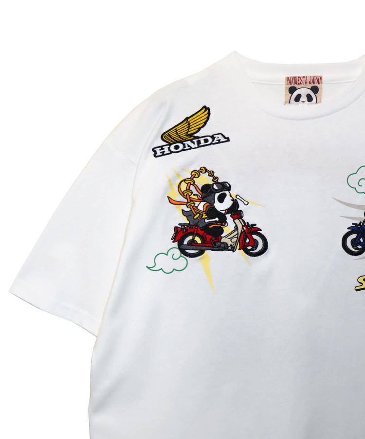 PANDIESTA(パンディエスタ) |SB Honda Pandiesta 風雷神 スーパーカブ S/S Tee(585507 MENS)