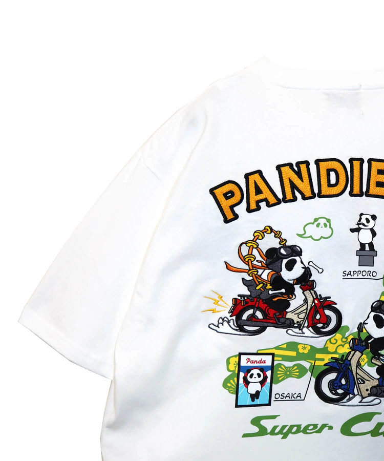 PANDIESTA(パンディエスタ) |SB Honda Pandiesta 風雷神 スーパーカブ S/S Tee(585507 MENS)