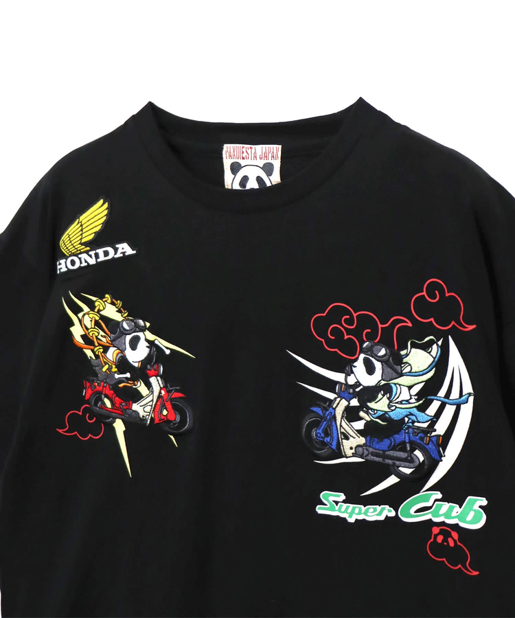 PANDIESTA(パンディエスタ) |SB Honda Pandiesta 風雷神 スーパーカブ S/S Tee(585507 MENS)