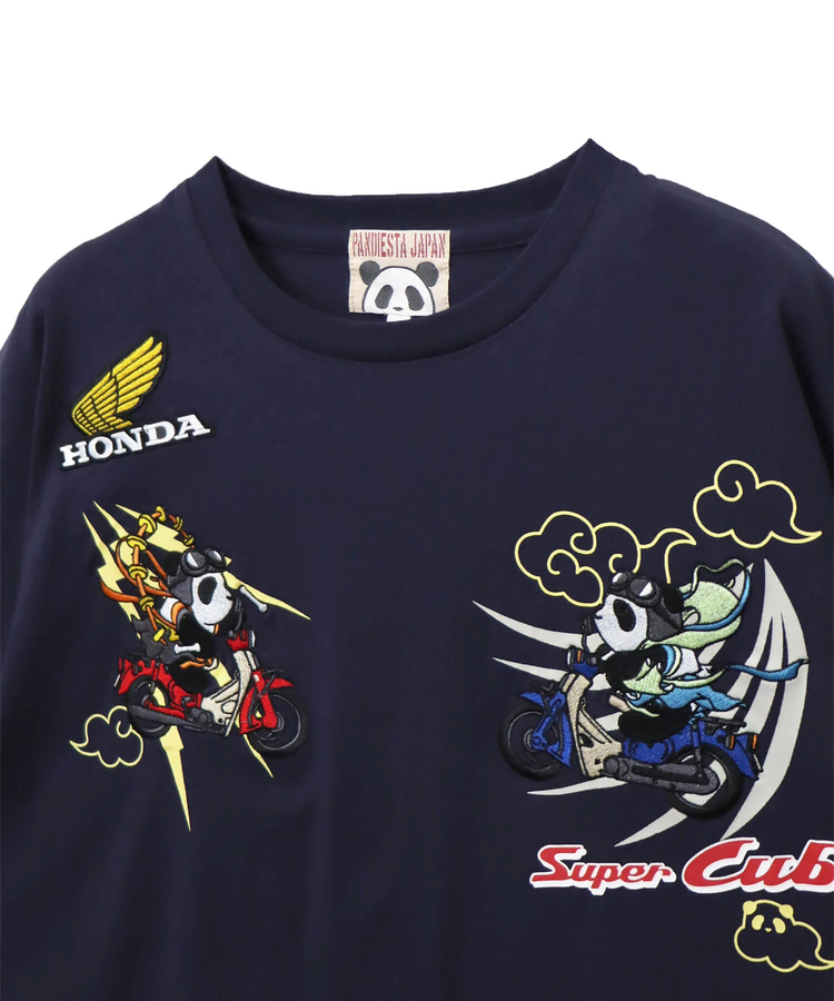 PANDIESTA(パンディエスタ) |SB Honda Pandiesta 風雷神 スーパーカブ S/S Tee(585507 MENS)
