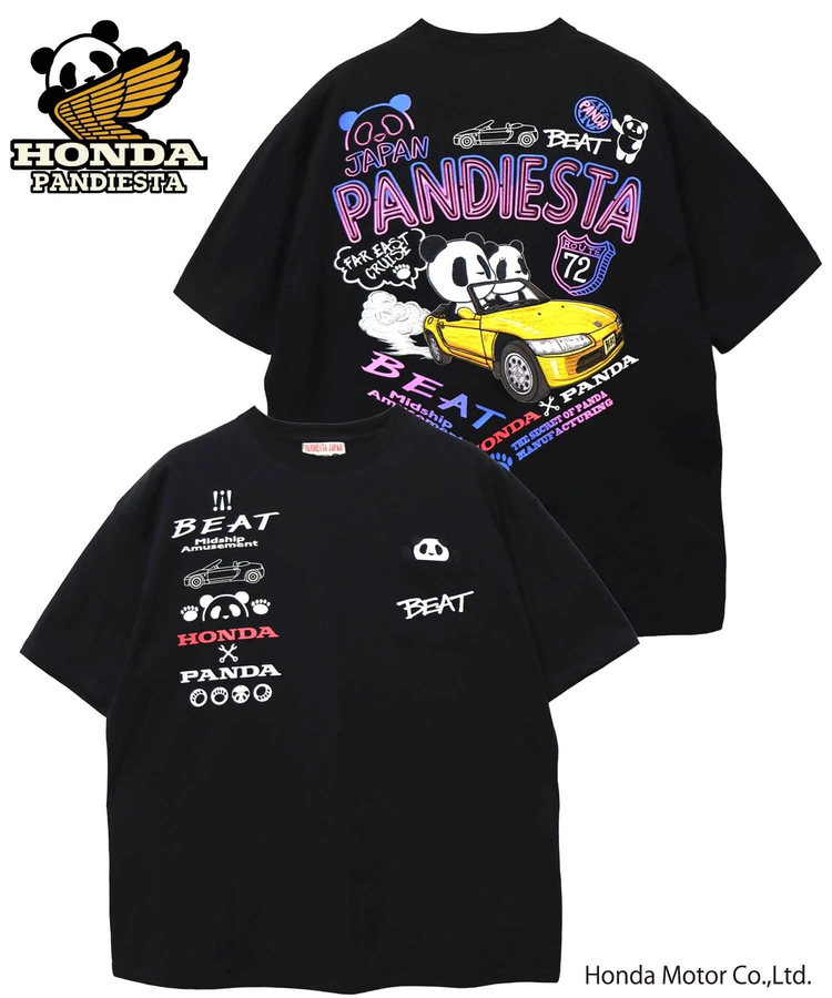 PANDIESTA(パンディエスタ) |SB Honda Pandiesta BEAT E07A型 S/S Tee(585508 MENS)