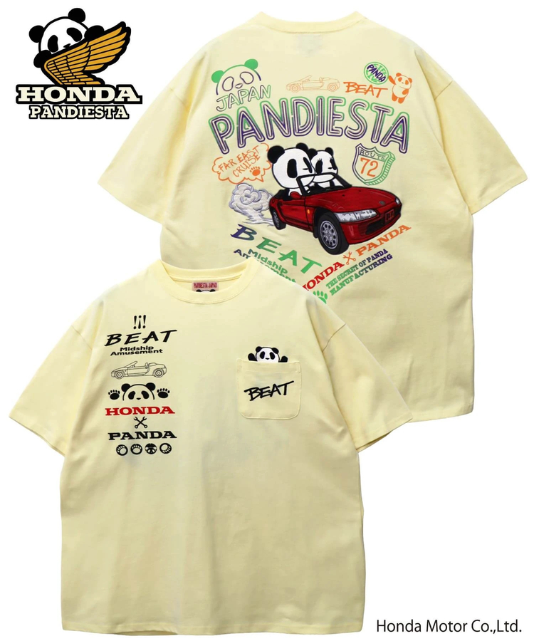 PANDIESTA(パンディエスタ) |SB Honda Pandiesta BEAT E07A型 S/S Tee(585508 MENS)
