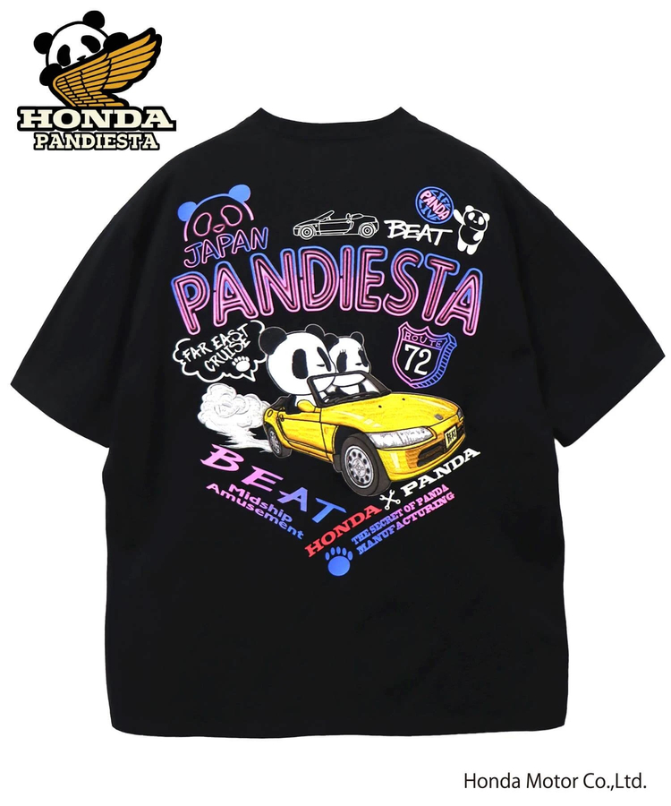 PANDIESTA(パンディエスタ) |SB Honda Pandiesta BEAT E07A型 S/S Tee(585508 MENS)