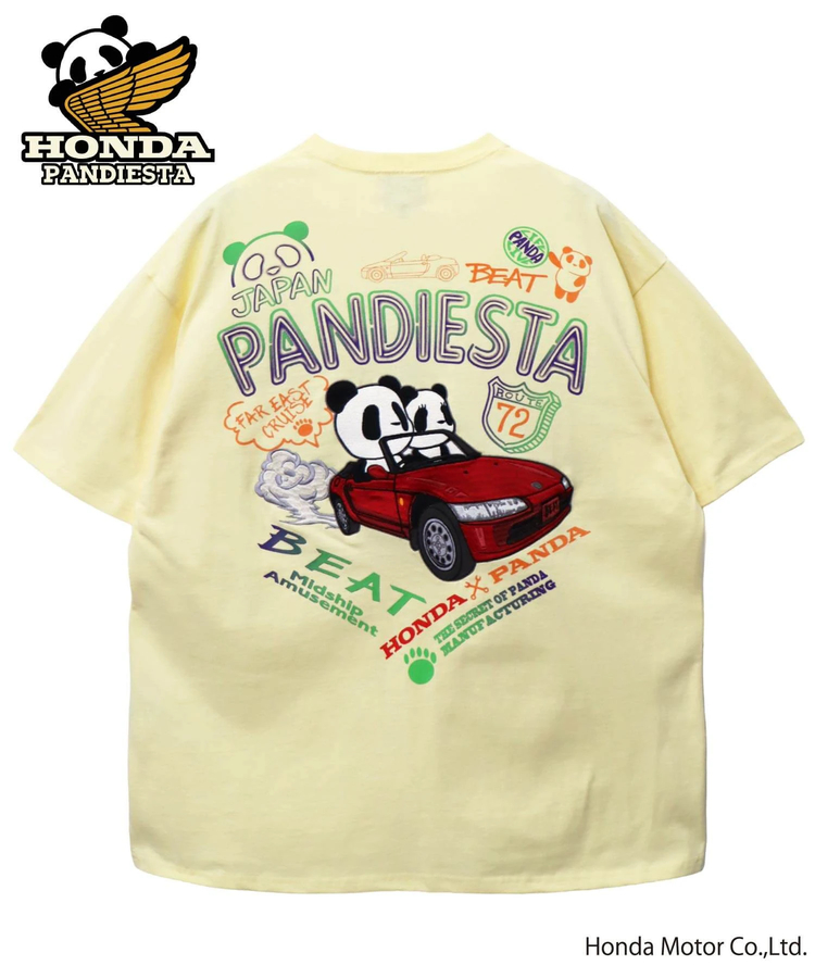 PANDIESTA(パンディエスタ) |SB Honda Pandiesta BEAT E07A型 S/S Tee(585508 MENS)