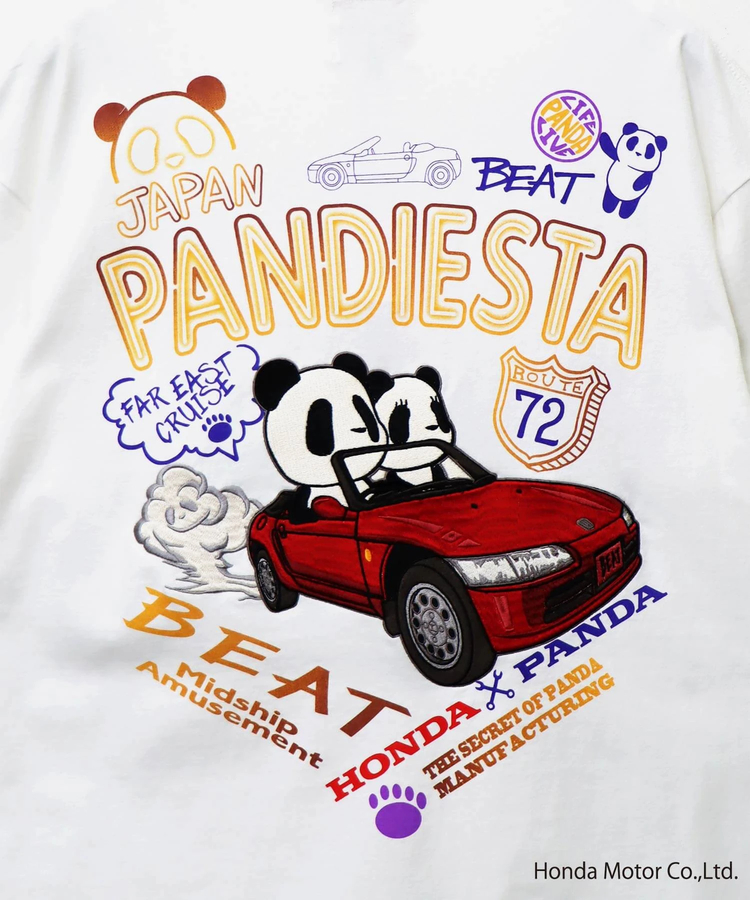 PANDIESTA(パンディエスタ) |SB Honda Pandiesta BEAT E07A型 S/S Tee(585508 MENS)
