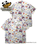 PANDIESTA(パンディエスタ) |SB Honda Pandiesta シティとモトコンポとパンダと アロハシャツ(585510 MENS/WOMENS)